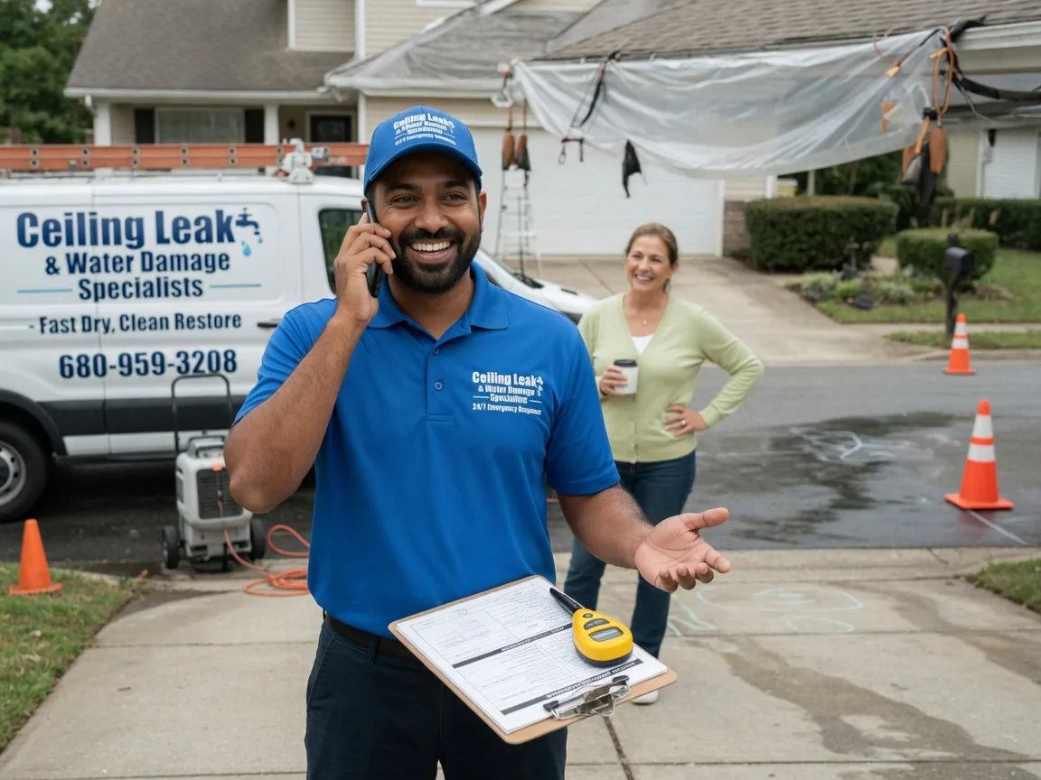Ceiling Leak Cleanup Groveoak, AL FAQs